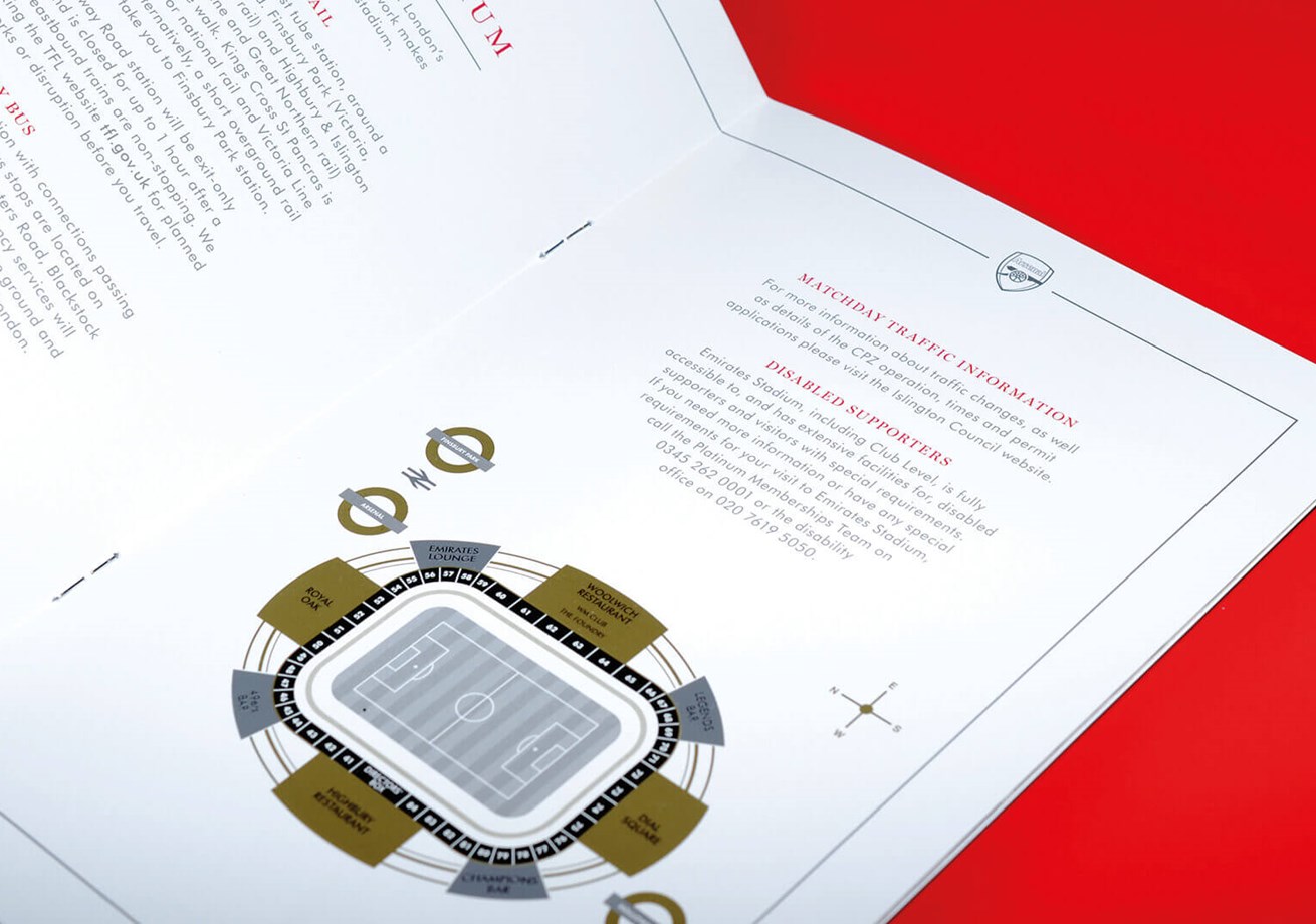 football, guide, brochure