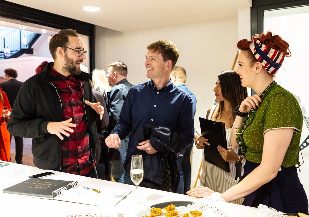 Luton's premier arts centre, designers meet
