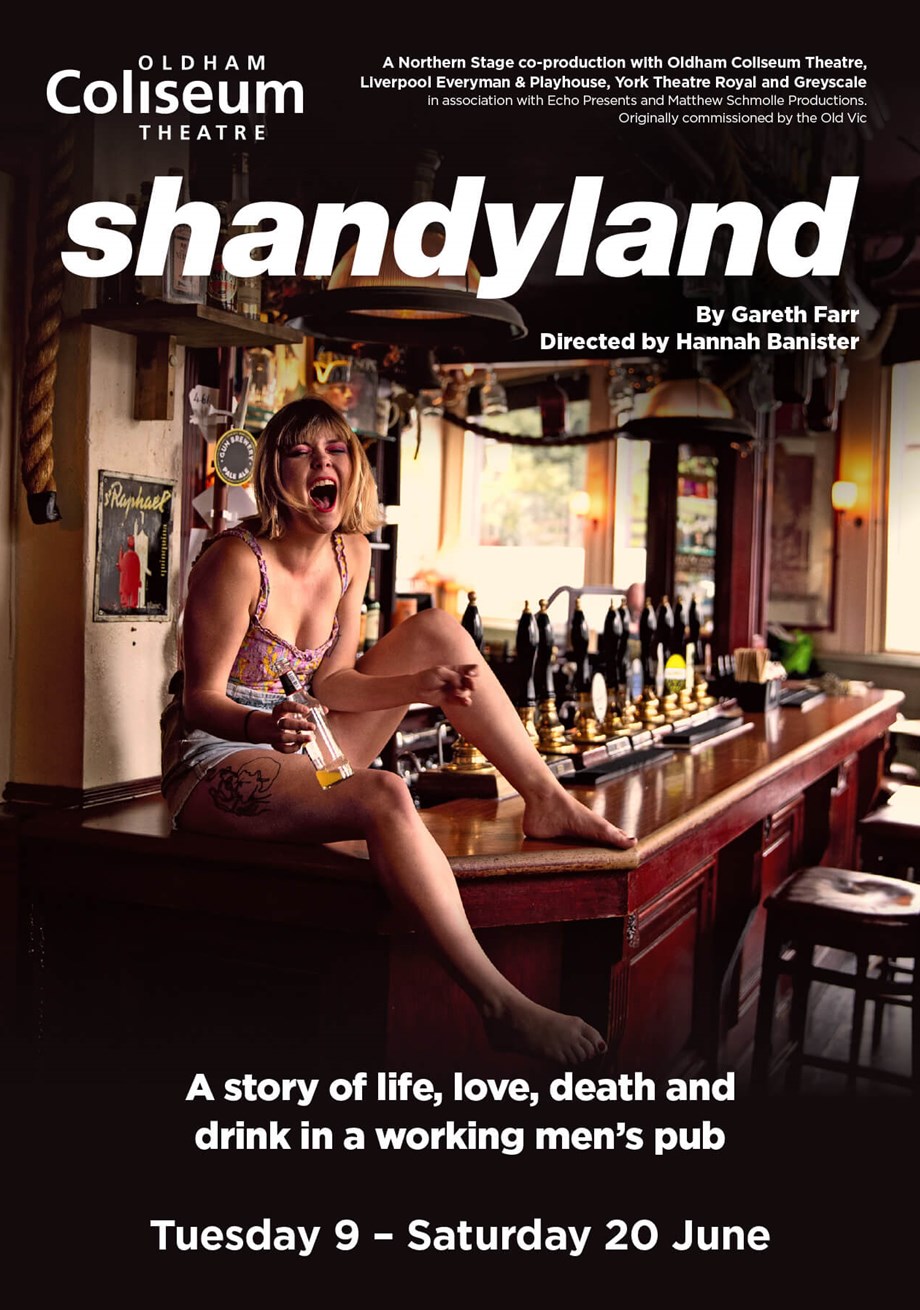 shandyland theatre, cover, flyer, poster, design